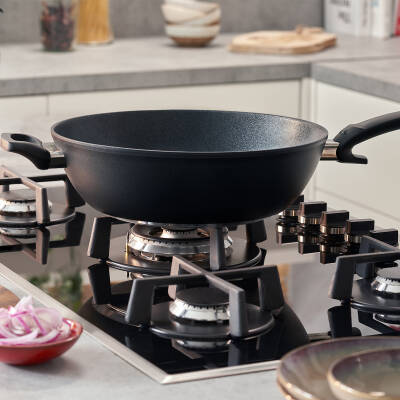 Fissler Adamant Yan Kulplu Wok Tava 32 Cm - 4